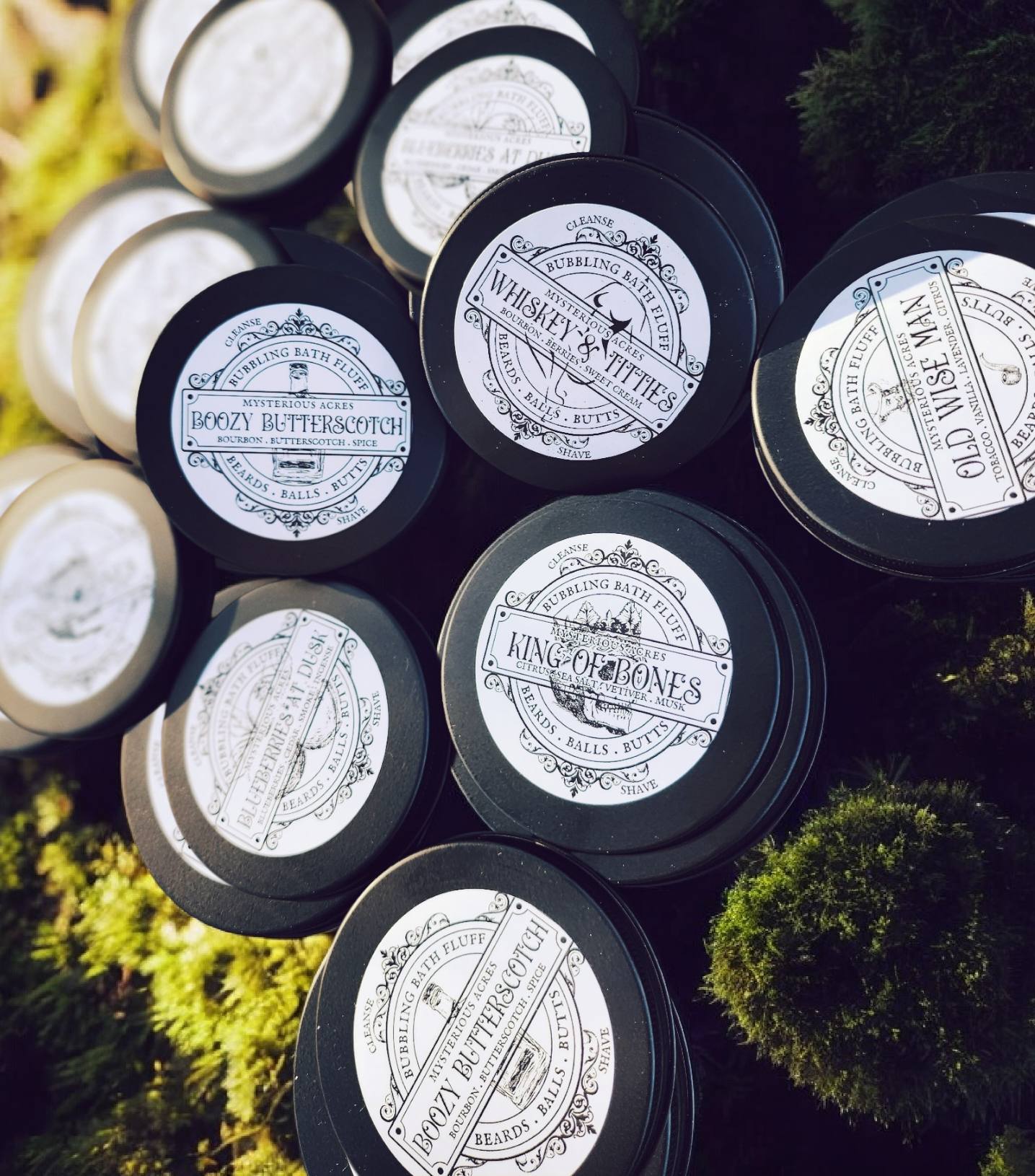 Bubbling Bath Fluff ❦ Beards, Balls, Butts