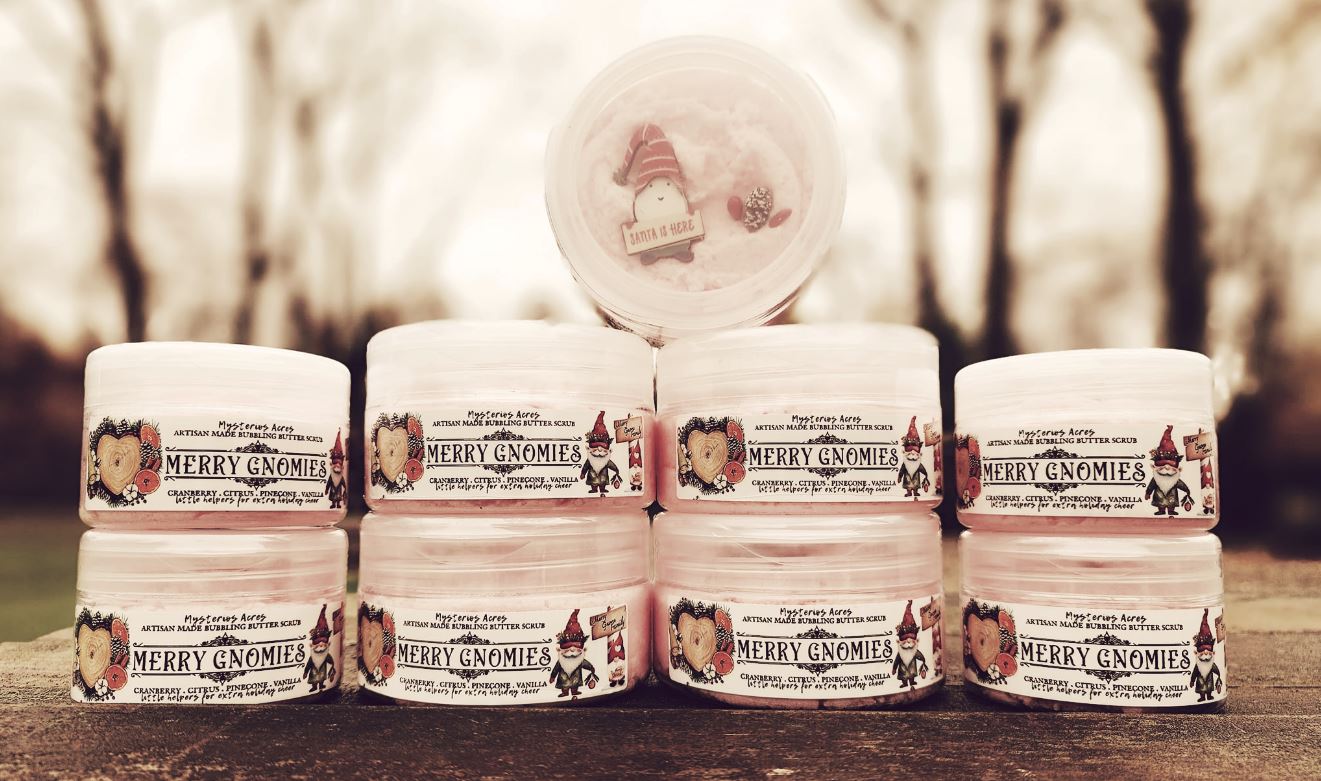 Merry Gnomies Bubbling Butter Scrub ❦