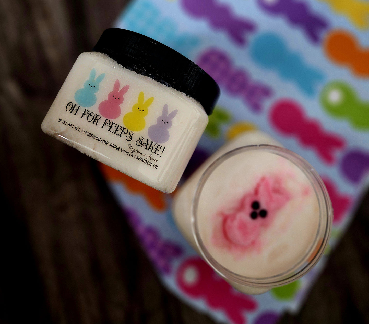 Peeps Spring Bubbling Butter Scrub ❦