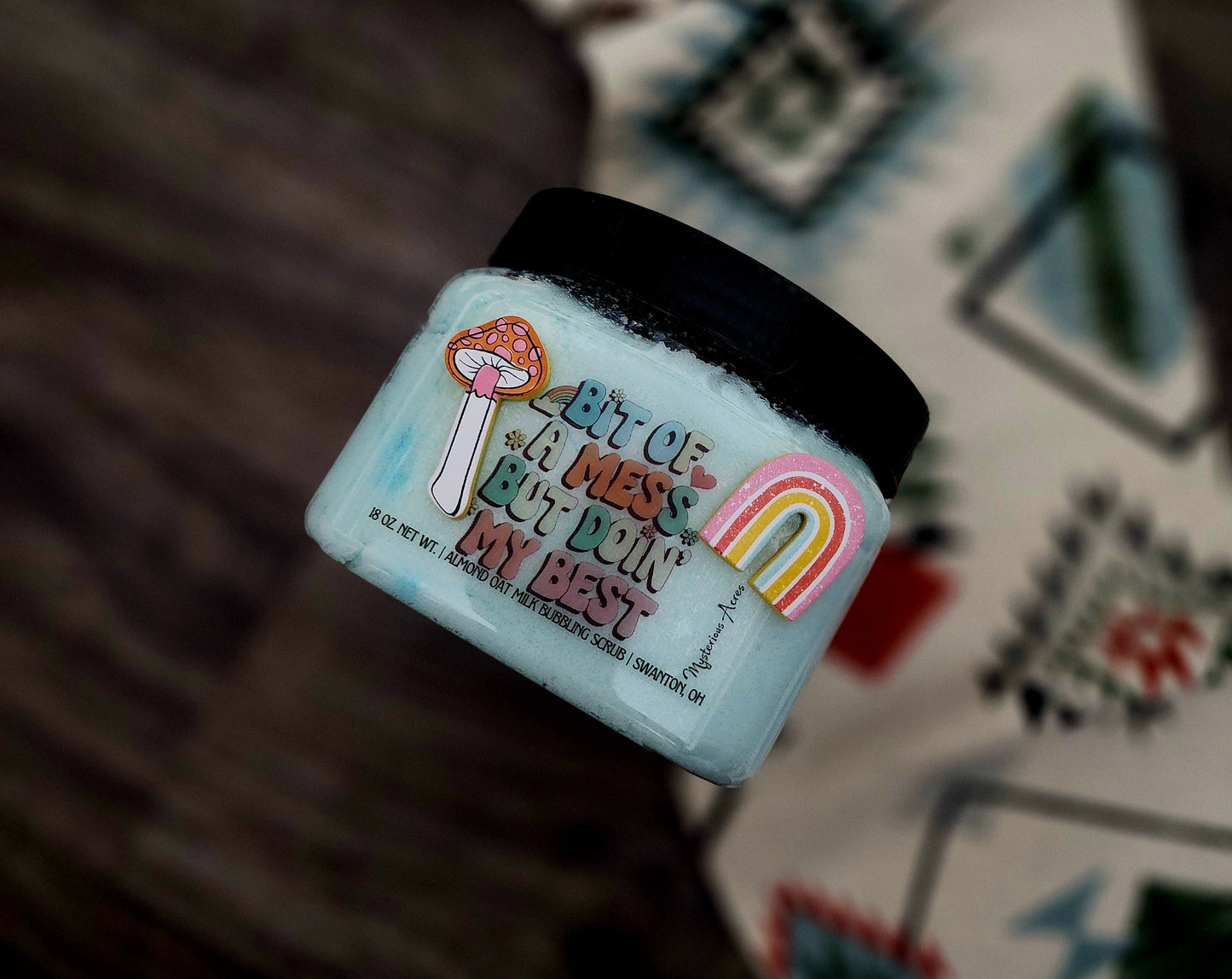 Mess Doing My Best Bubbling Butter Scrub ❦