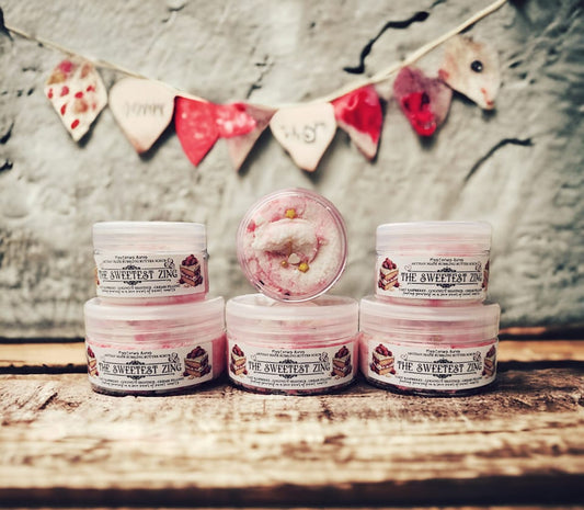 The Sweetest Zing Bubbling Butter Scrub ❦