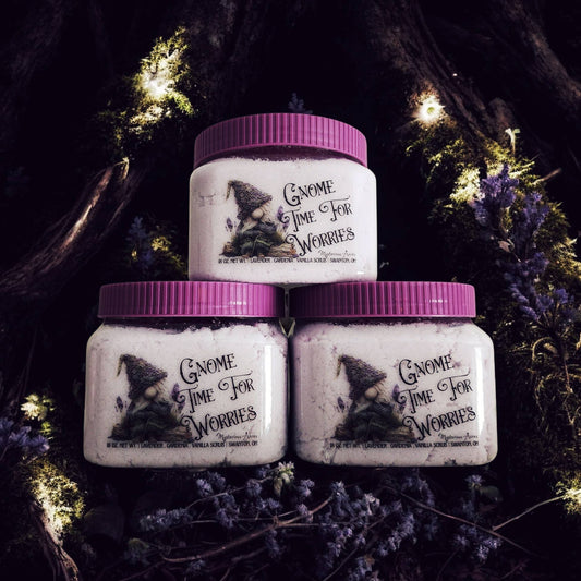 Gnome Time for Worries Bubbling Butter Scrub ❦
