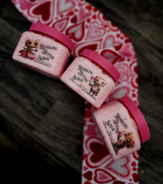 Love Bot Bubbling Butter Scrub ❦