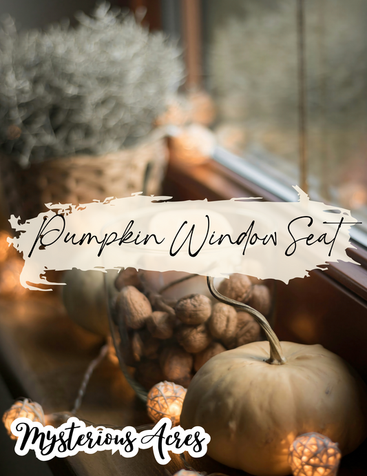 Pumpkin Window Seat