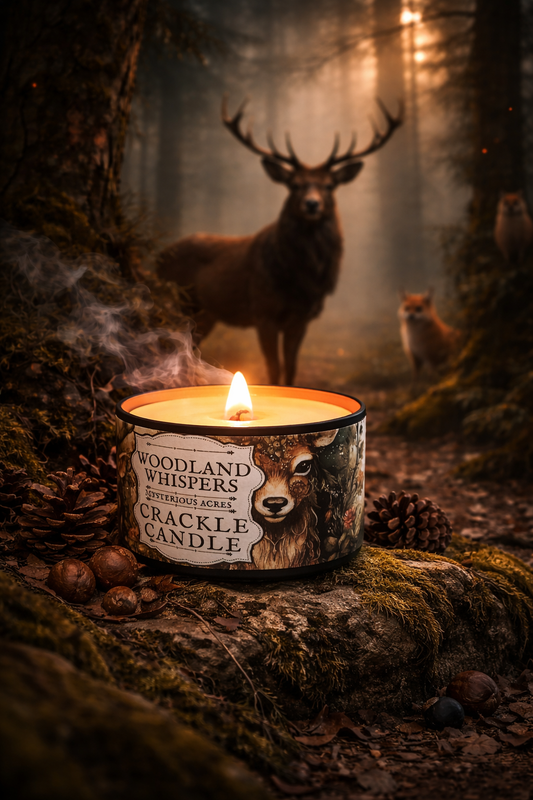 Woodland Whispers Crackle Candle ❦